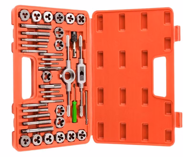 Set di 40 pezzi per tagliare fili e filettare