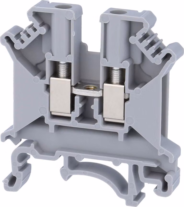 Morsettiera universale, 2 terminali per 0,2 ... 4 mm², grigio UK 5 N