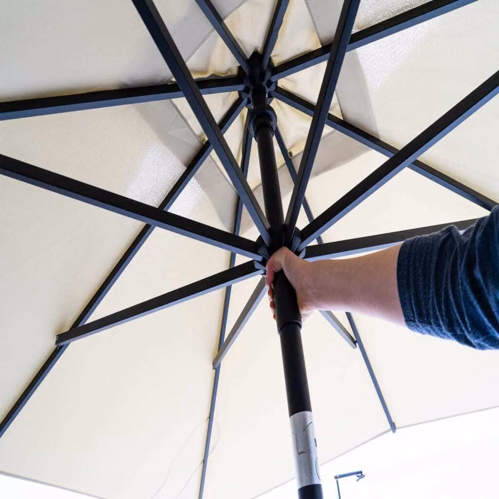 Ombrellone Madison Mykanos 250 cm Ecrù