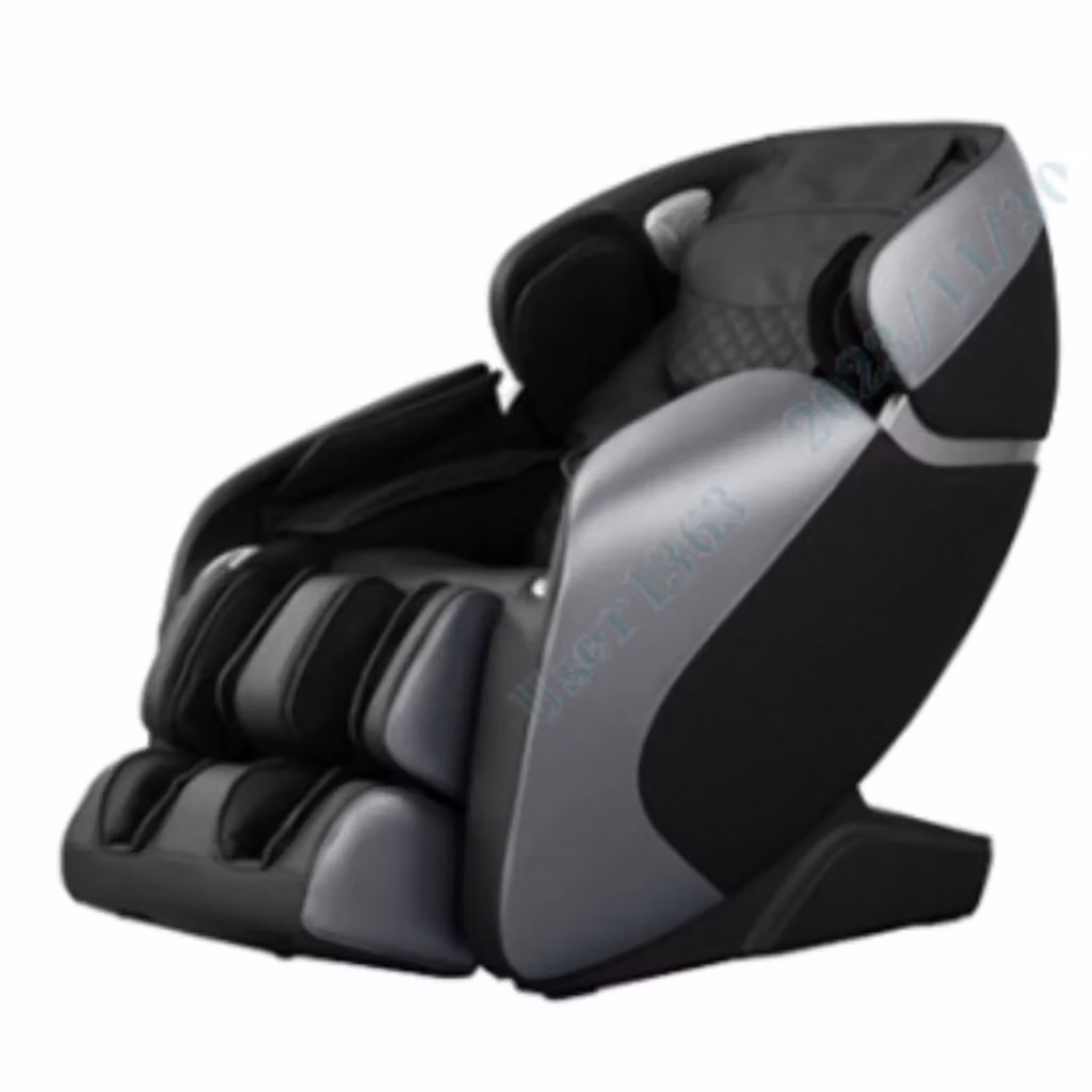 Sedia da massaggio Design Mania con sistema SL, funzione di controllo vocale, riscaldamento integrato e gravitazione zero, colore Nero – 2