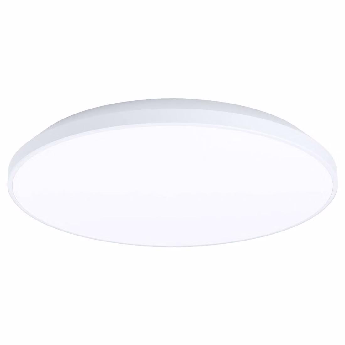 Plafoniera Contemporanea Crespillo Policarbonato Bianco Led Integrato 15W