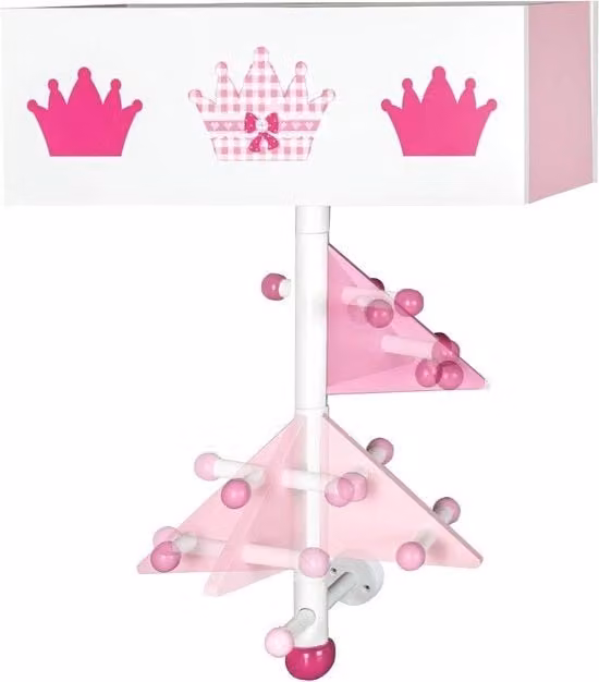 Cassettiera per bambini con braccia scorrevoli - Modello Krone - Dimensioni 80x60 cm, colore rosso
