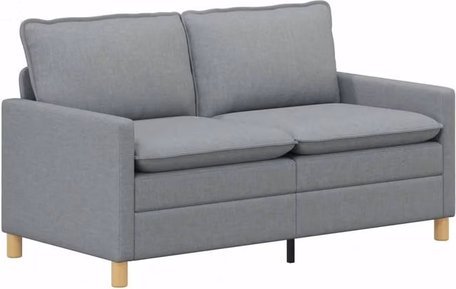 Divano | Divano da soggiorno | Sofa Grigio Chiaro Tessuto
