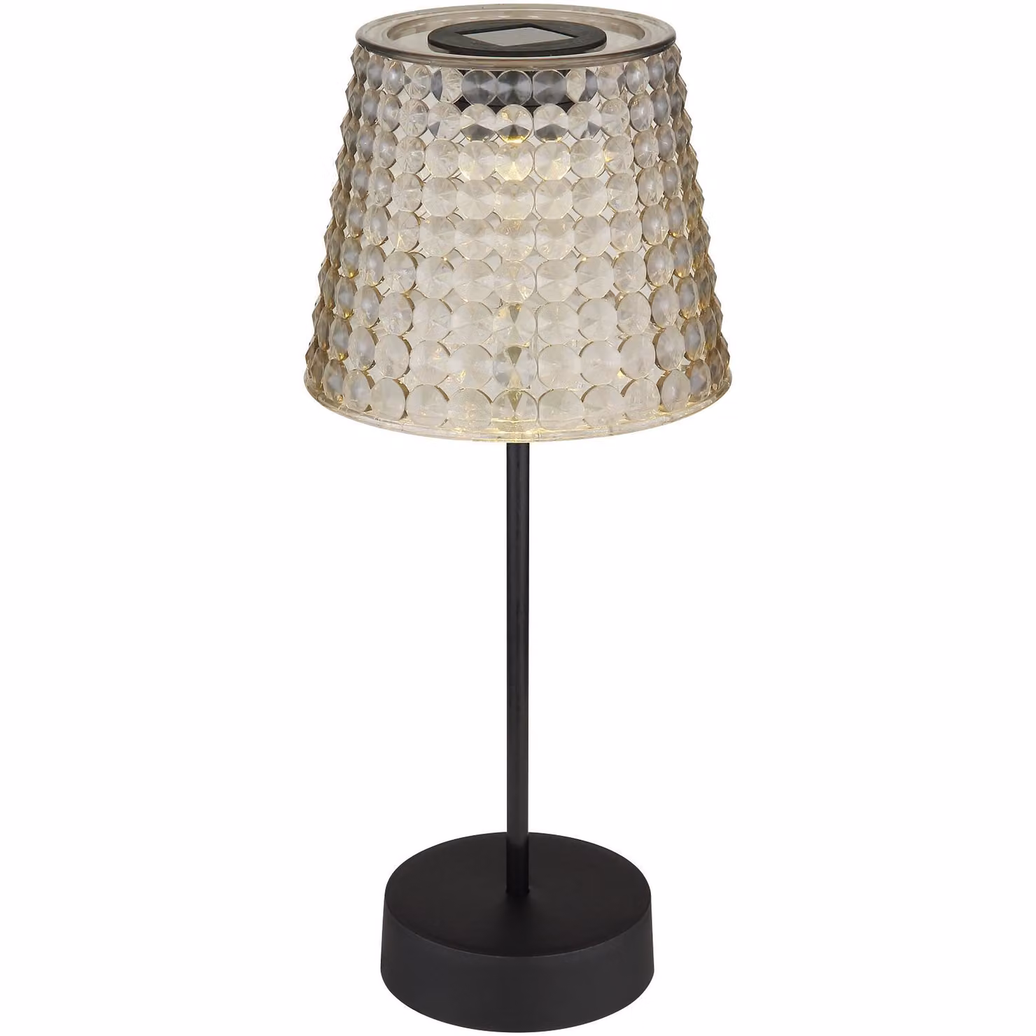 Lampada da tavolo a batteria set di 2 lampade solari ricaricabili lampada da tavolo per esterni luce solare 36634-2S