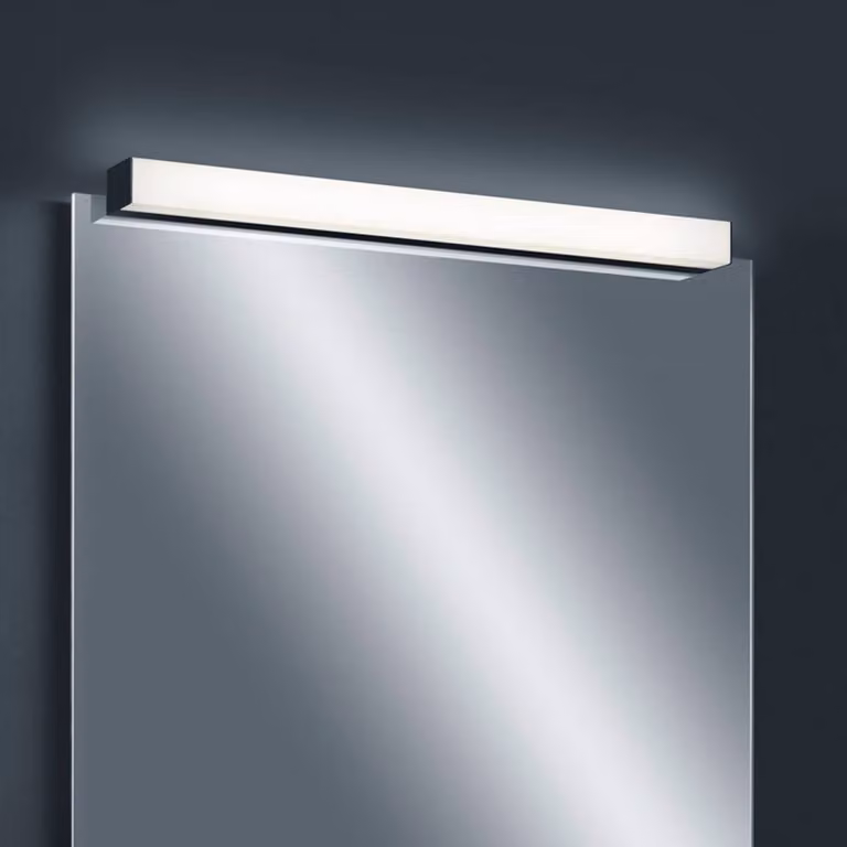 Helestra Applique da parete Lado, Nero, Bagno, Metallo, Moderno, Applique