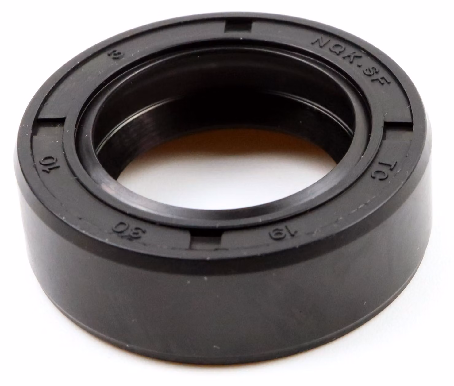 Guarnizione radiale per albero, dimensioni 19x30x10 mm, materiale NBR70, conforme alla norma DIN 3760