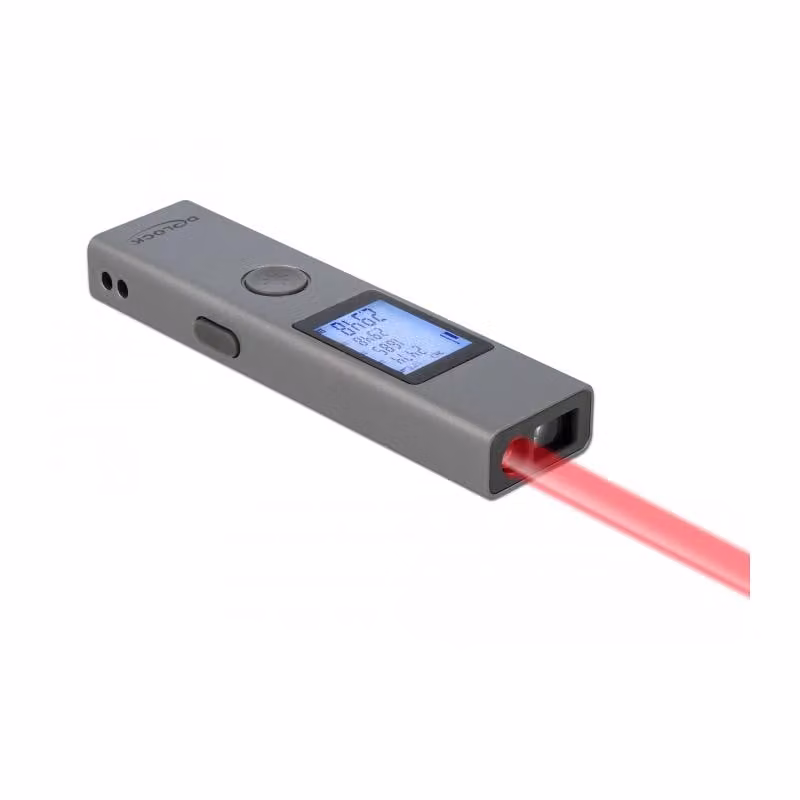 Telemetro laser DeLOCK 3 cm 40 m