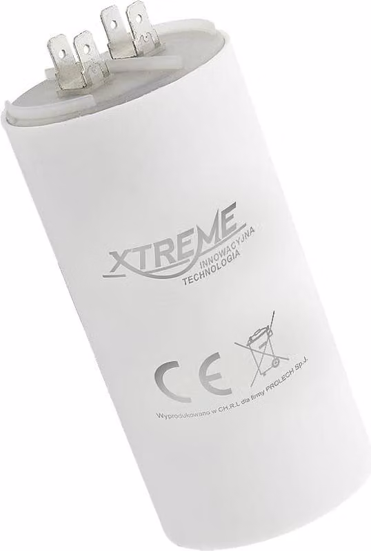Condensatore motore Xtreme (80µF, 450 VAC, spina)