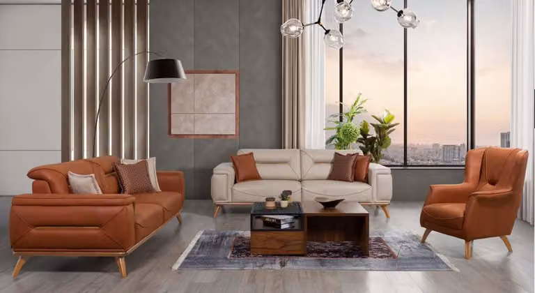 Soggiorno - Mobili di design - Sedute - Completi divano 3+3+1