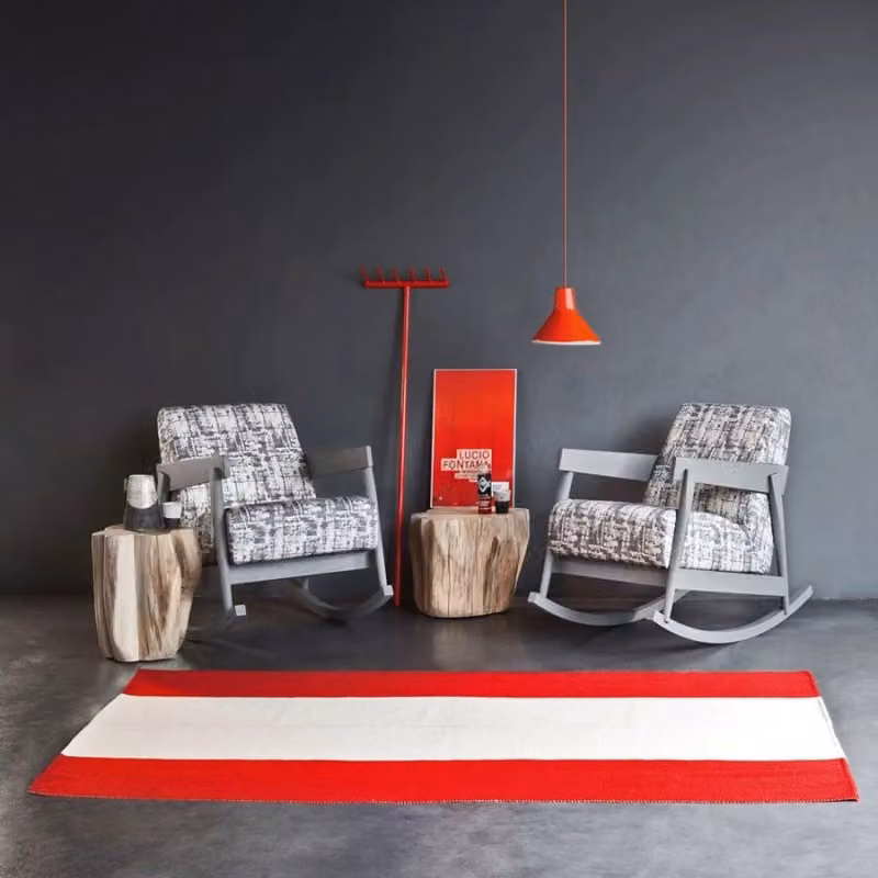 Sedia Brick 307 Gervasoni a dondolo