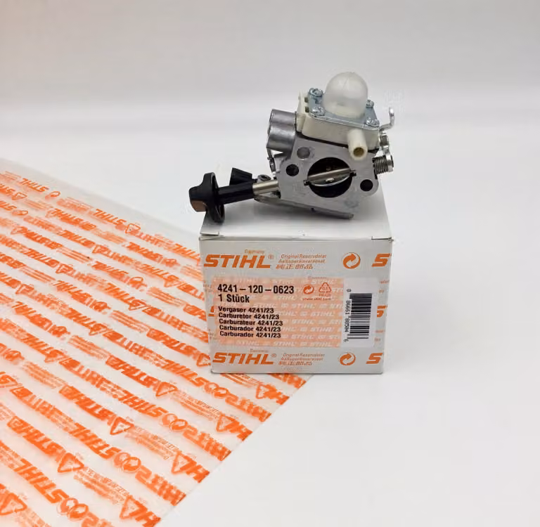 Carburatore STIHL originale, codice 4241/23, compatibile con i modelli SH 86, BG 86, e con il codice 42411200623