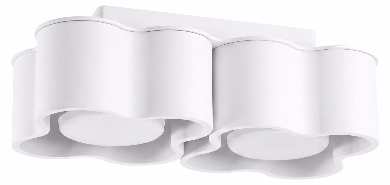Plafoniera OVIO 2 bianca Gx53 2xGx53 10W alluminio 8x12x24,5cm Sollux Lighting
