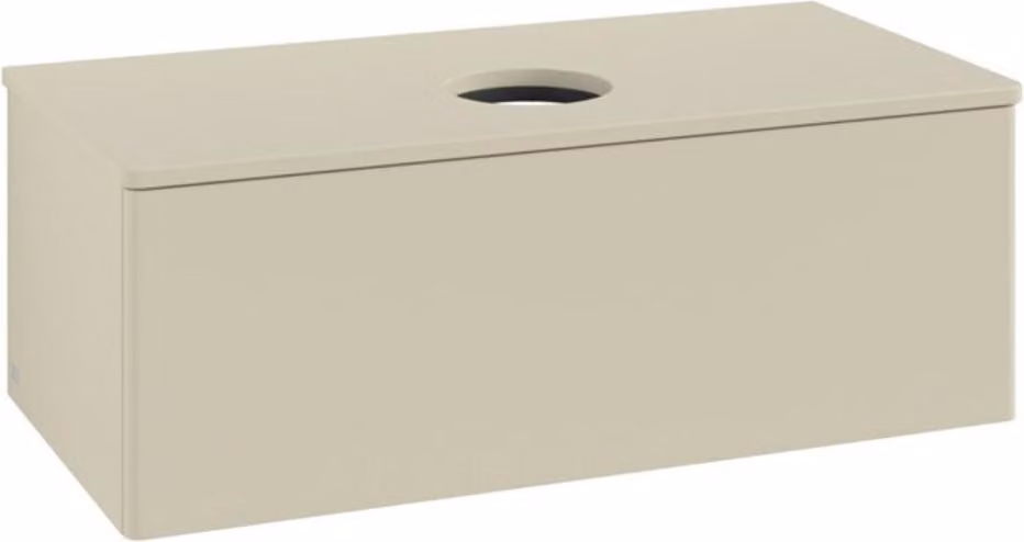 V&B Mobiletto senza struttura frontale, con illuminazione Antao 100x36x50cm, WBP colore Lac, si Gr m Lac