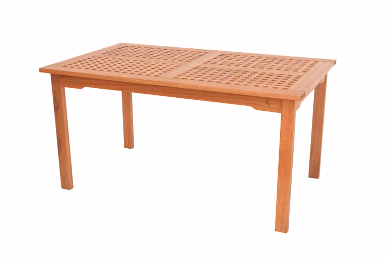 Tavolo da giardino Lima 150 x 90 cm - Legno di eucalipto