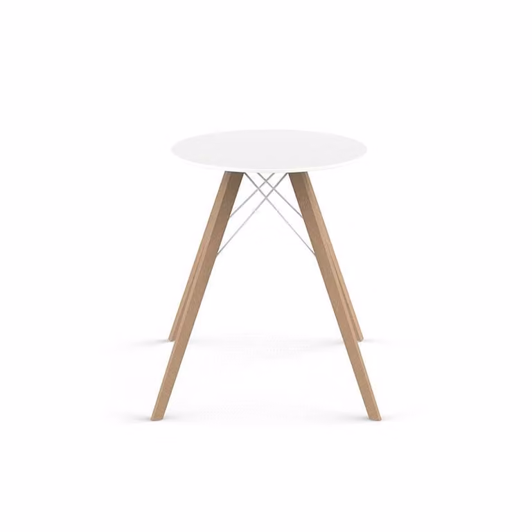 Tavolo Faz Wood Vondom rotondo