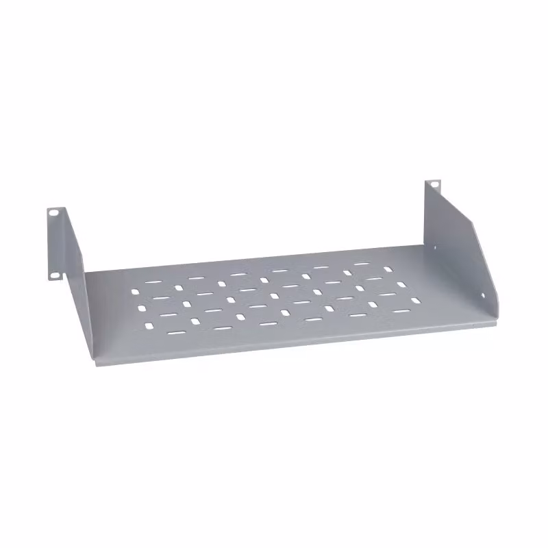 Schneider Electric Actassi, pannello di montaggio da 19 pollici a 2 U su 2 supporti T250m, carico massimo 20 kg NSYBF2U25P