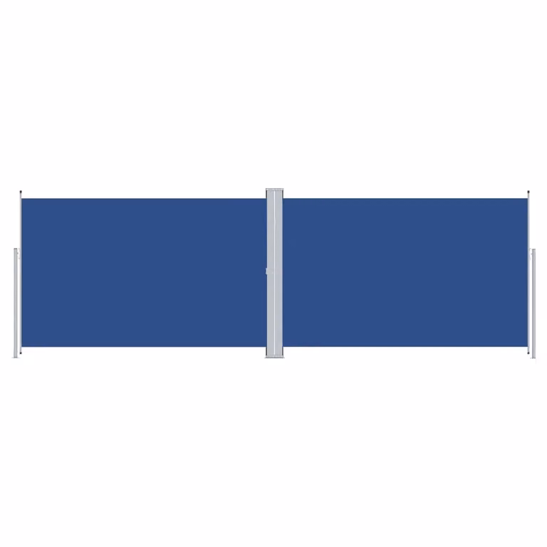 Tenda da Sole Laterale Retrattile Blu 200x600 cm