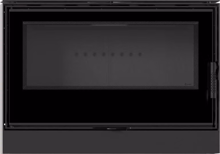 Stufa in acciaio KRATKI KARI 95 Ø 180 14 kW rivestimento nero