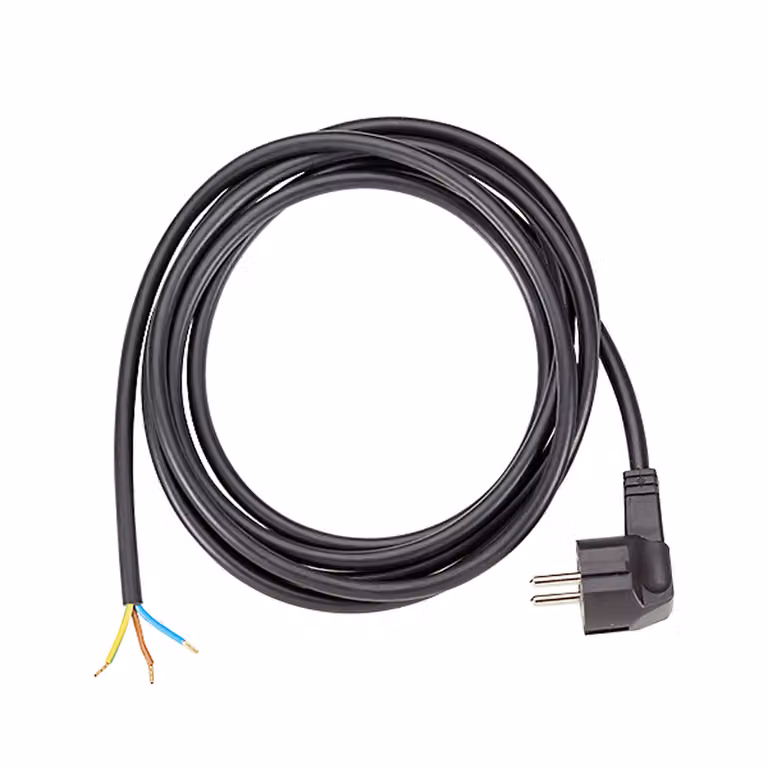 Cavo di alimentazione BACHMANN H05VV-F 3G1,5 3m, nero, confezionato singolarmente