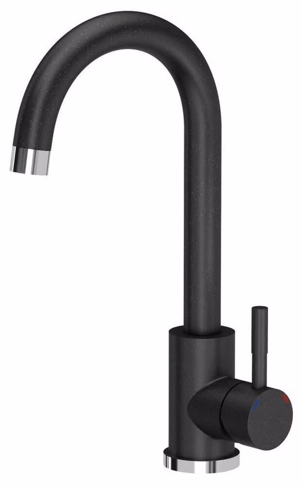 Rubinetto da cucina, nero opaco