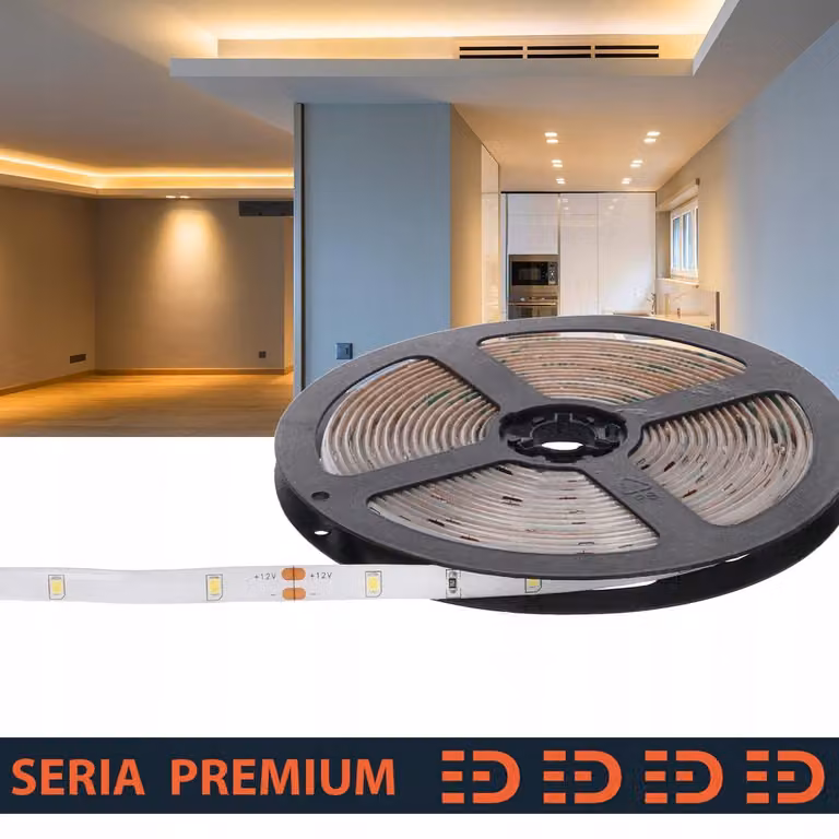 Striscia LED Prescot, grado di protezione IP63, luce bianco caldo, 5 metri, 12V