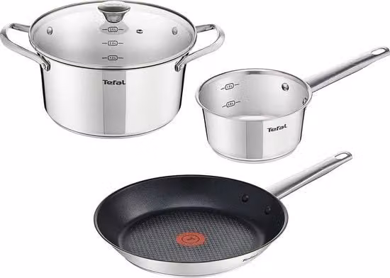 Set di pentole con coperchi 4 deli - duraturo - set di pentole da cucina di lusso - alta qualità - facile da pulire.