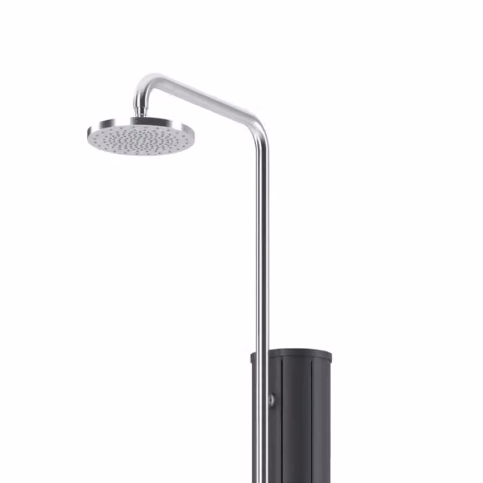 Doccia solare per piscina con lavapiedi Chrome Astralpool in acciaio 304 – 2