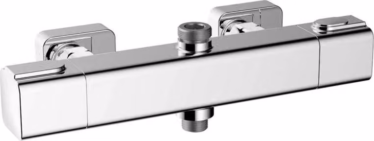 Beitz & Walz AQVATHERM Doccetta AP Termostato 1/2" x 3/4" softedge cromato