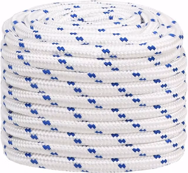 Corda multiuso vidaXL in plastica bianco e blu, diametro: 20 mm, lunghezza: 100 m