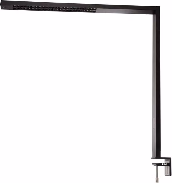 Lampada da scrivania LED DEKO-LIGHT nera con dimmer, sensore di movimento e controllo touch, luce CCT regolabile e supporto in metallo per ufficio e home office