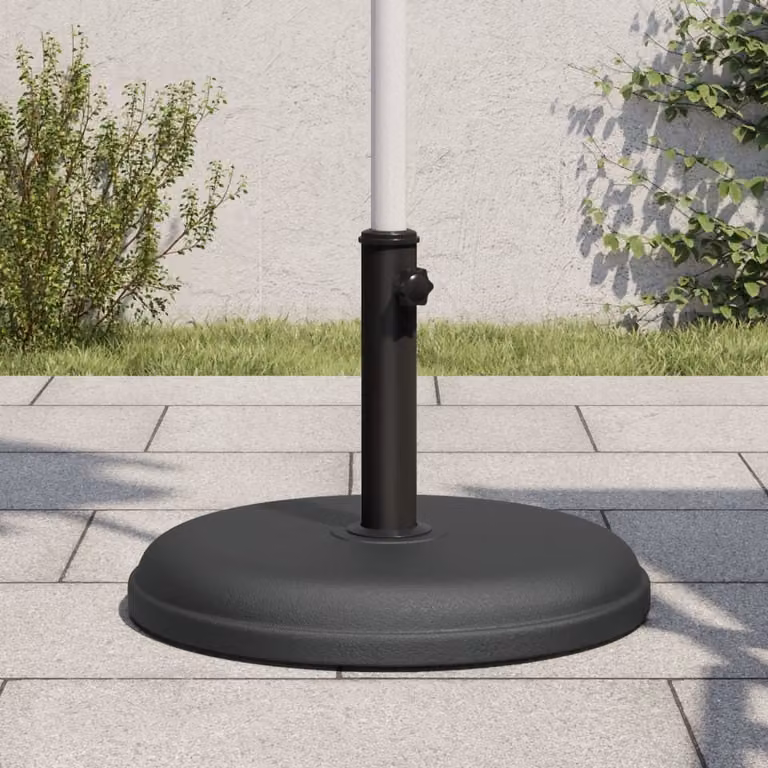 Supporto per ombrellone - Diametro 32/35/38 mm - Attacco per palo da 15 kg - Modello rotondo