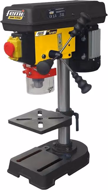 Trapano a colonna da banco FEMI DP12-921 da 500 W giallo in alluminio