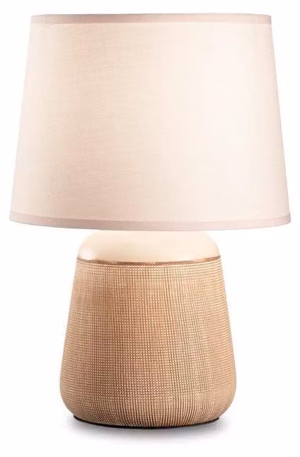 Lampade Da Scrivania Shabby Chic - Provenzale Kali'-2 Metallo Bianco 1 Luce E14