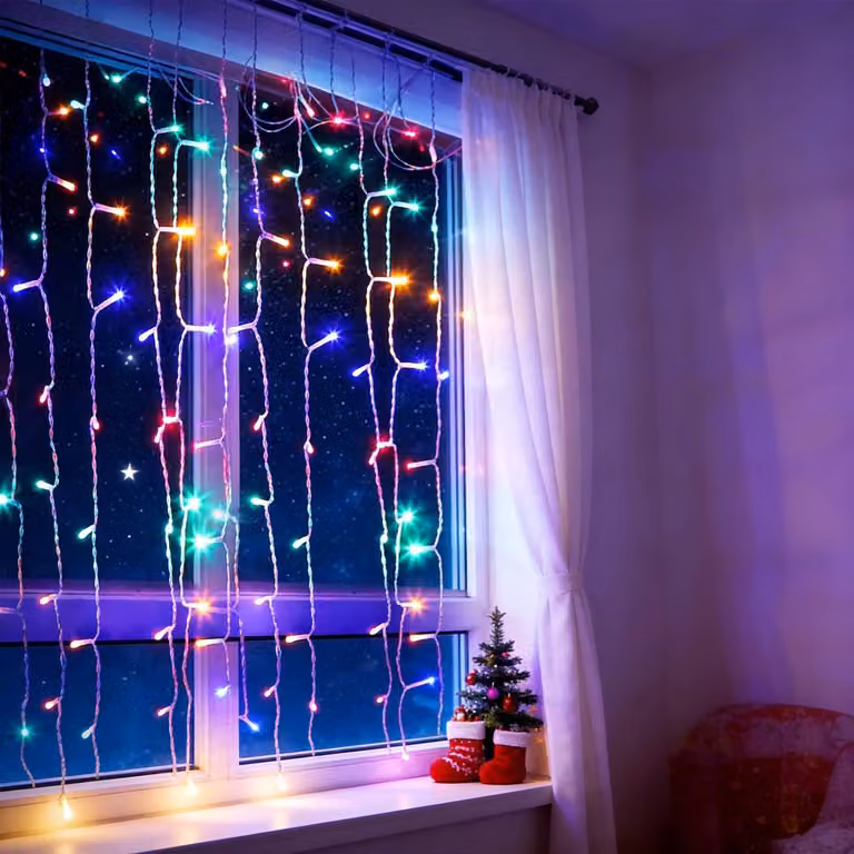 Pannello luminoso 1x1 metro, 100 LED RGB, 8 modalità, timer, impermeabile