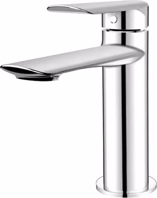 Rubinetto per lavabo senza scarico cromo