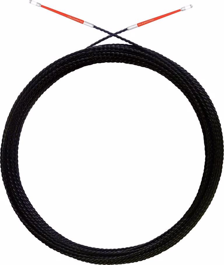 RUNPOTEC RUNPO 5, intrecciato, Ø5,3 mm, 30 m, senza scatola, incl. 2 x RUNPOGLEITER pressato, 1 pz.