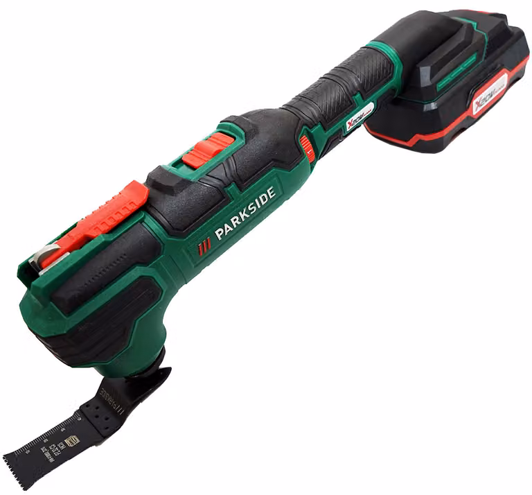 Utensile multifunzione a batteria PARKSIDE® 20 V PAMFW 20 incl. batteria, caricabatterie e custodia (incl. batteria 1x2Ah)