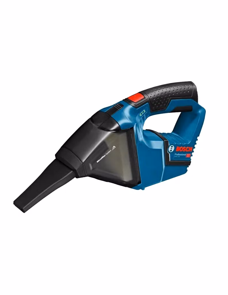 Aspiratore Bosch GAS 12V-LI blu con batteria da 3,0 Ah, caricabatterie GAL12V-40 e L-Boxx 102 – 2