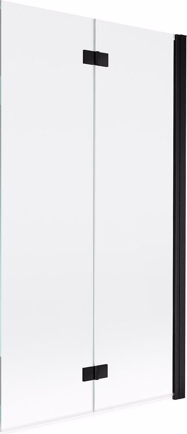 Mexen Mist paratia per doccia a 2 ante destra 100 x 150 cm, trasparente, nero - 8A9-100-002-70-00-P
