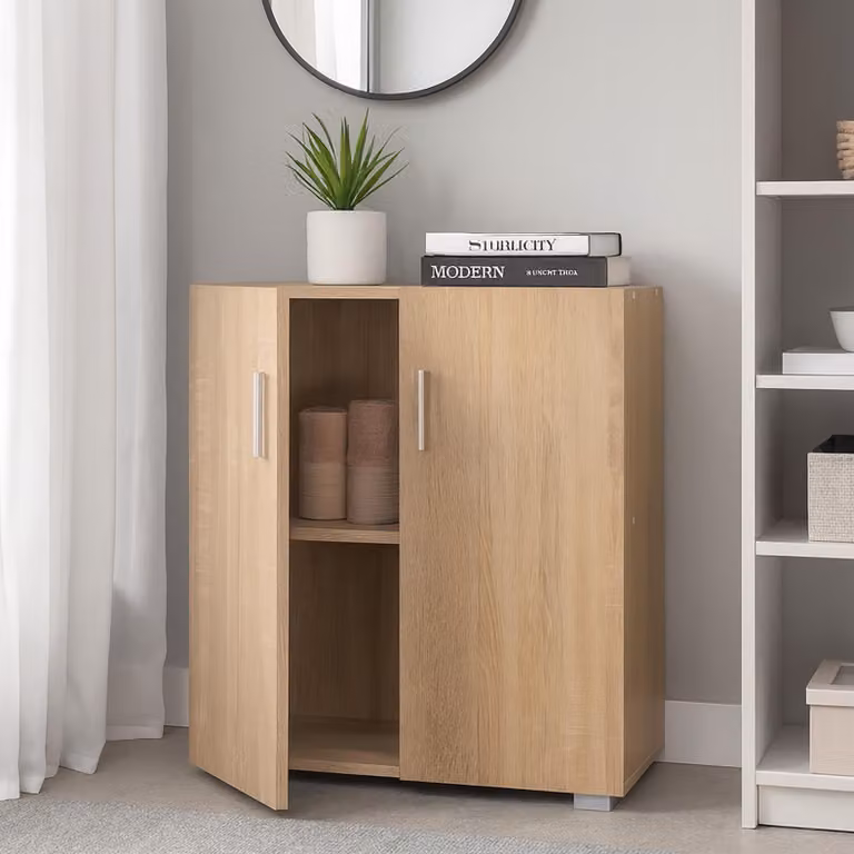 Credenza a 2 scomparti Thekla Sonoma