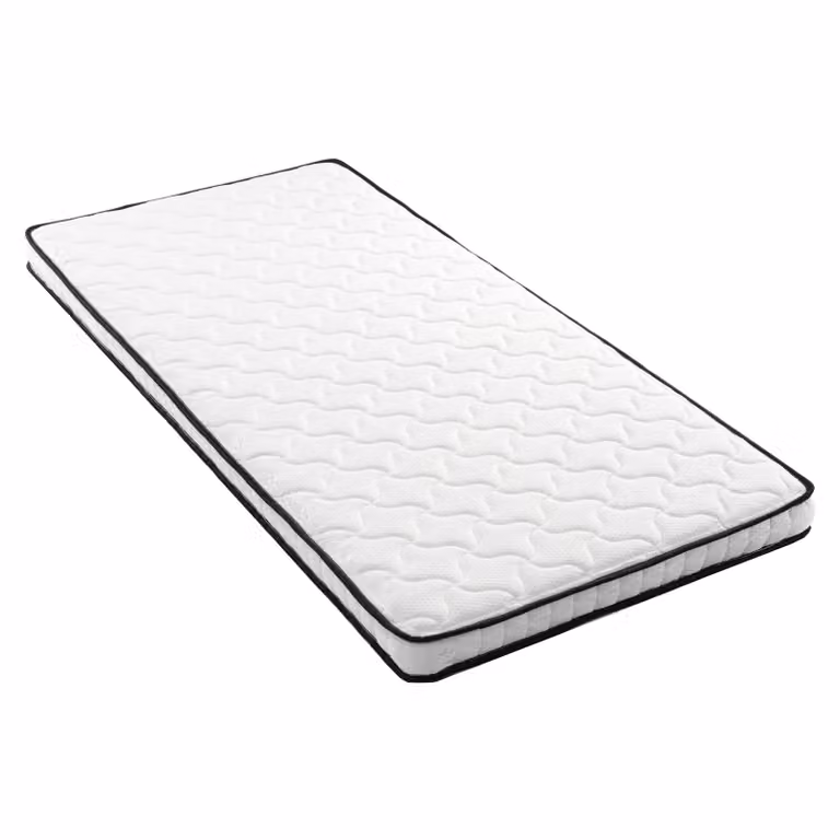 Materasso a molle insacchettate, dimensioni: 90 x 200 cm, spessore: 12 cm, grado di rigidità: H3, con moduli ergonomici e supporto per la zona lombare; materasso arrotolabile
