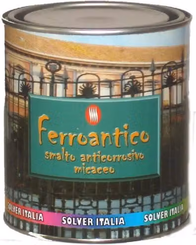 Smalto anticorrosivo ferromicaceo Ferroantico Solver Italia Verde Smeraldo 0,75 lt – 1