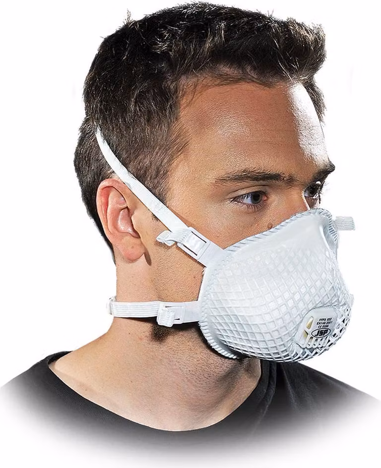 Maschera per polveri sottili Flexinet 832,FFP3V, taglia M/L