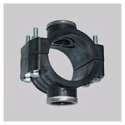presa a staffa doppia pp ø 25x3/4"
