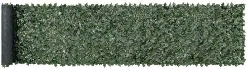Recinzione privacy VEVOR con foglie di edera artificiale verde, pannelli decorativi in plastica per balcone e giardino, L: 502 cm, H: 99 cm