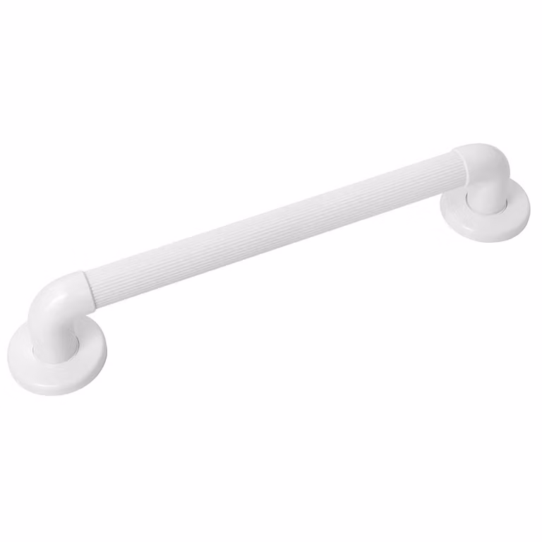 Maniglione per disabili 60 cm in PVC comfort Bianco