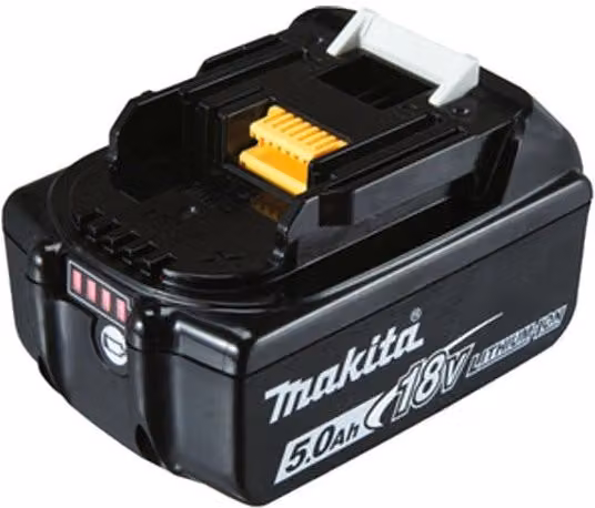 Batteria al Litio Makita BL1850B da 18 V 5.0 Ah colore nero