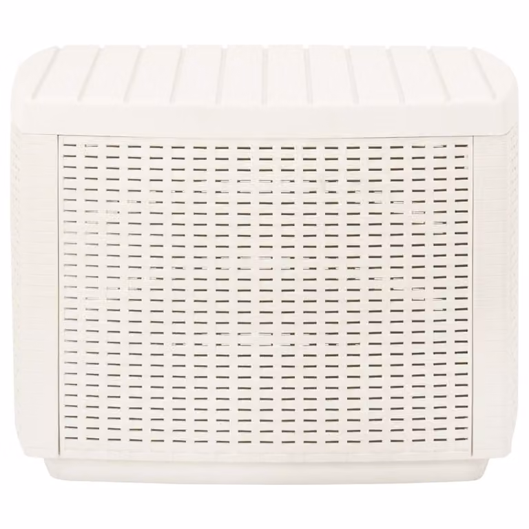 Tavolo da Giardino Bianco 53x53x40 cm in Plastica