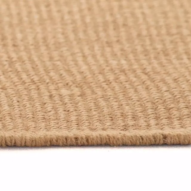 Tappeto in iuta intrecciata beige con base antiscivolo vidaXL L: 250 cm, P: 180 cm