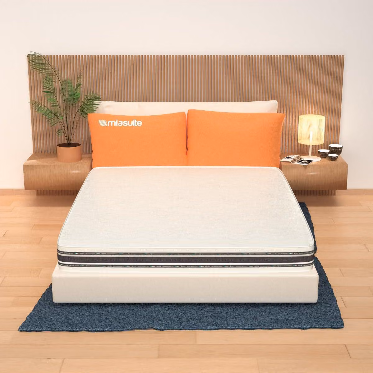 Materassi in memory foam, dimensioni 160x190 cm, altezza 30 cm, con 9 zone